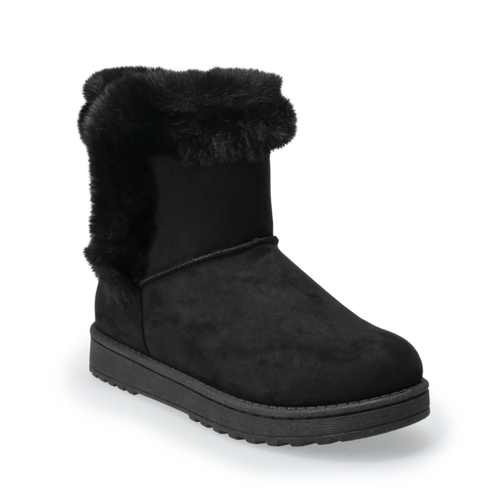 SO Paulina women's Faux Fur Winter Boots